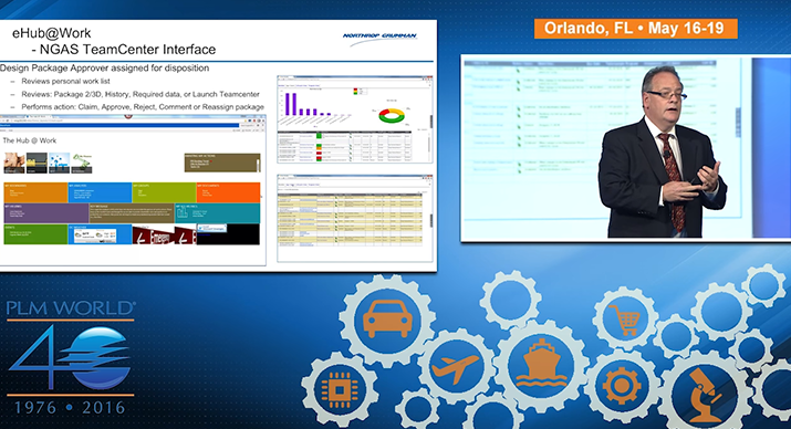 Northrop Grumman Keynote at PLM World 2016 | eQ Technologic